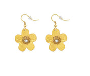 Myra | Paint Flower Earrings