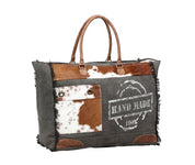 Myra | 100% Handmade Print Weekender Bag *FINAL SALE*