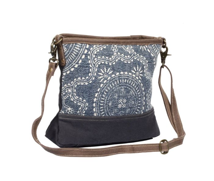 Myra | Navy Kilim Shoulder Bag *FINAL SALE*