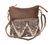 Myra | Coffee Canvas Small & Crossbody Bag *FINAL SALE*