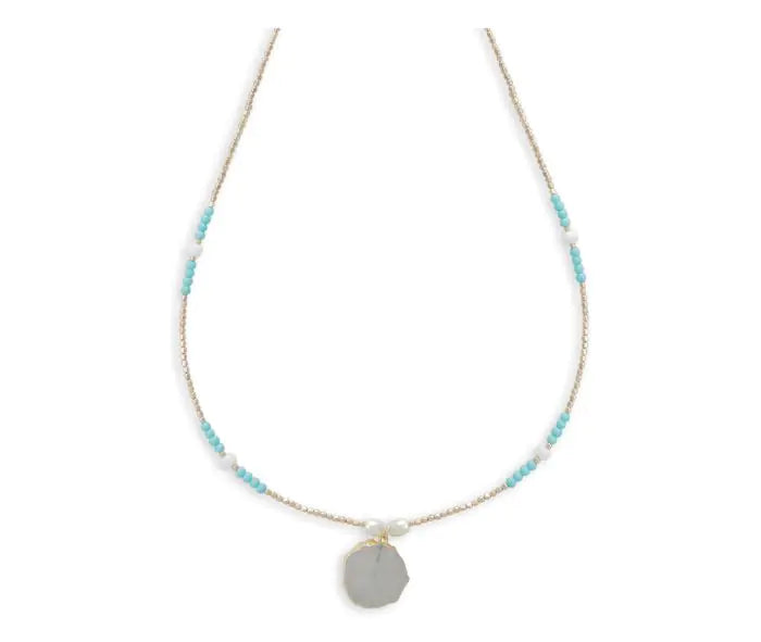 Myra | Pierre Necklace