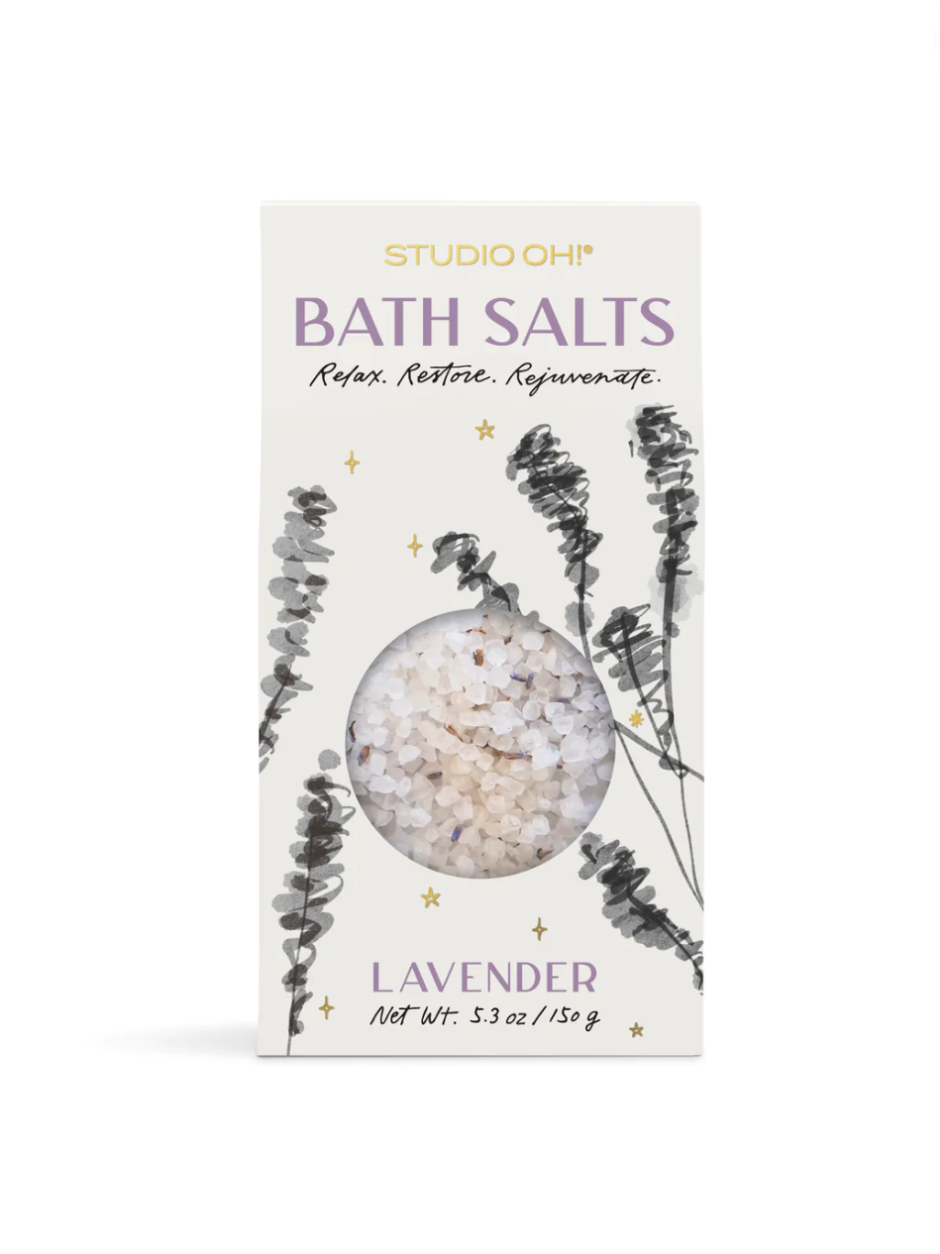 Lavender Scented Bath Salts