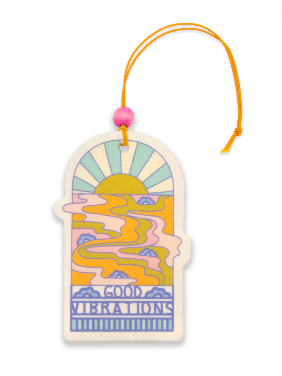 Good Vibrations Car Air Freshener