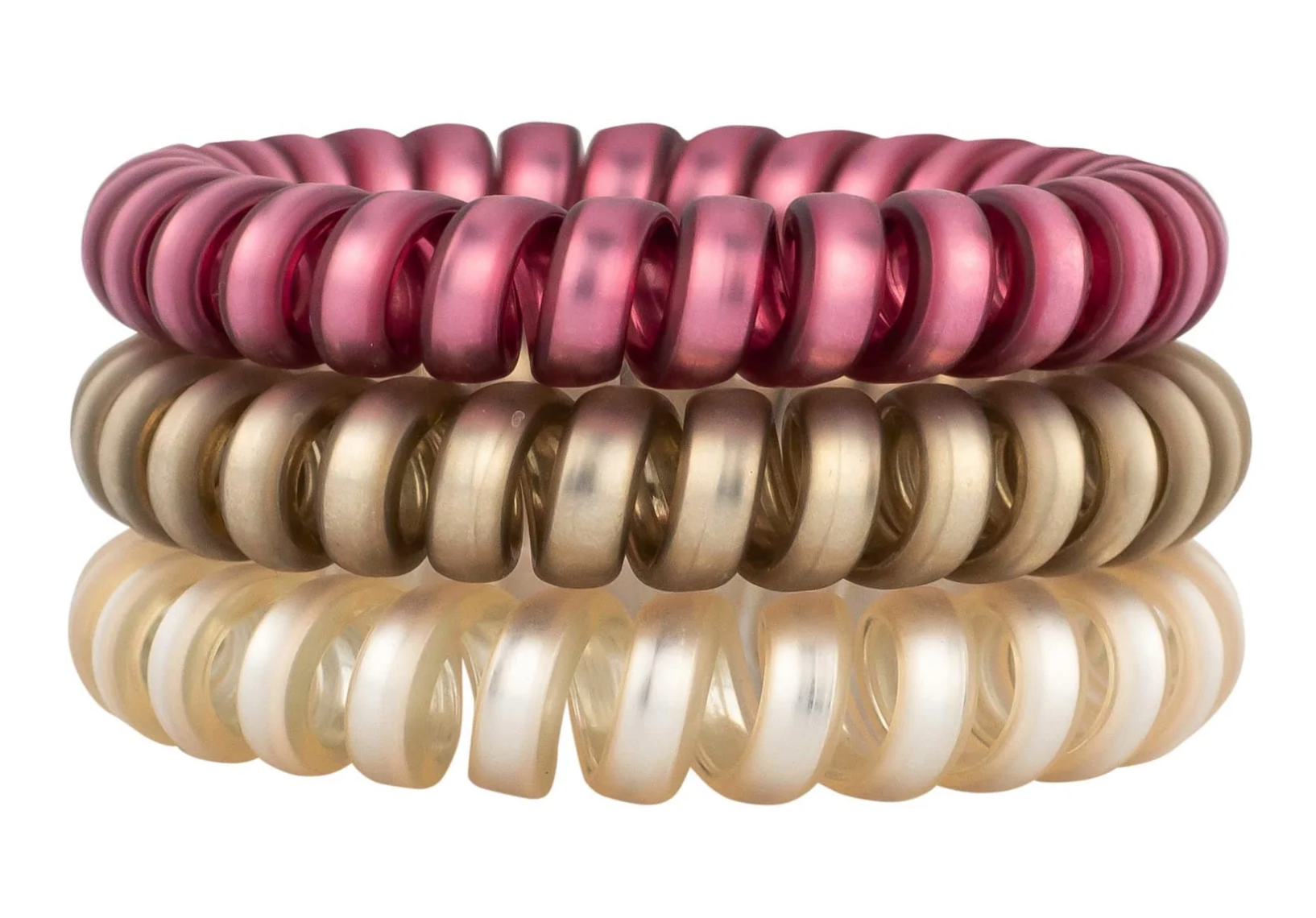 Rosé Pearl Set : Hotline Hair Ties
