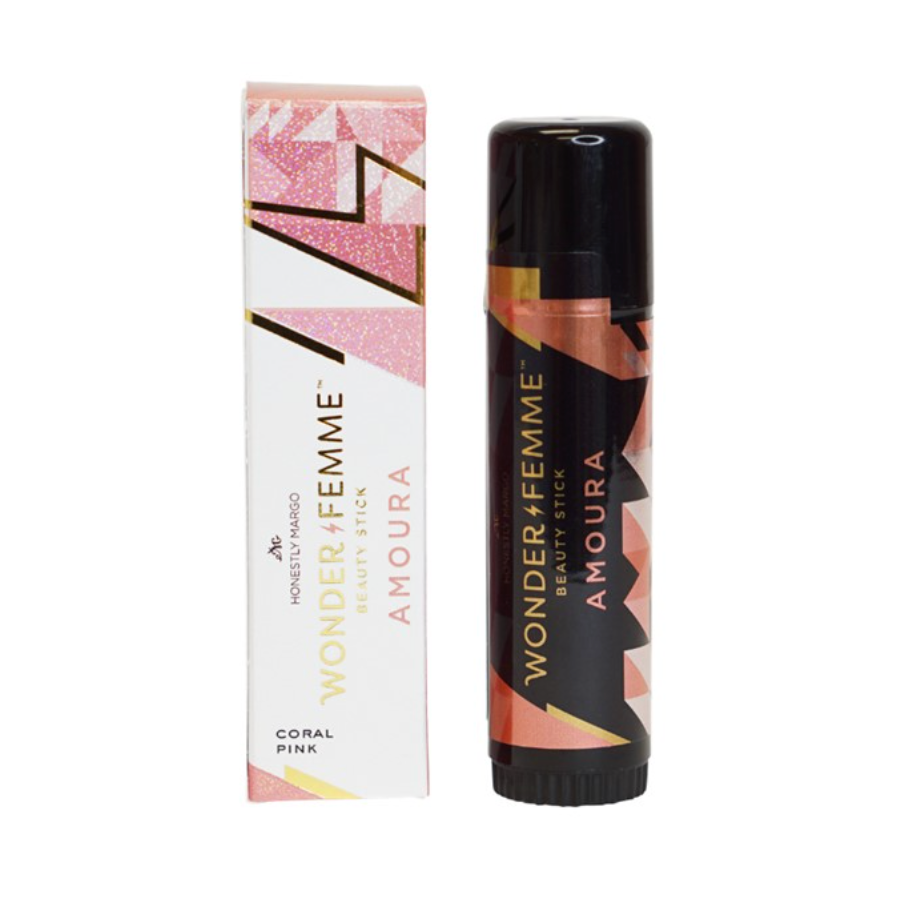 Amoura Wonder Femme Beauty Stick - Coral Pink Blush/Lip