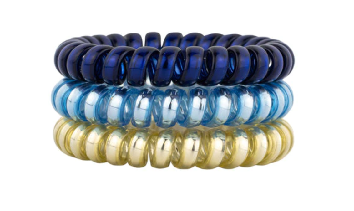 Beachy Metallics Set : Hotline Hair Ties