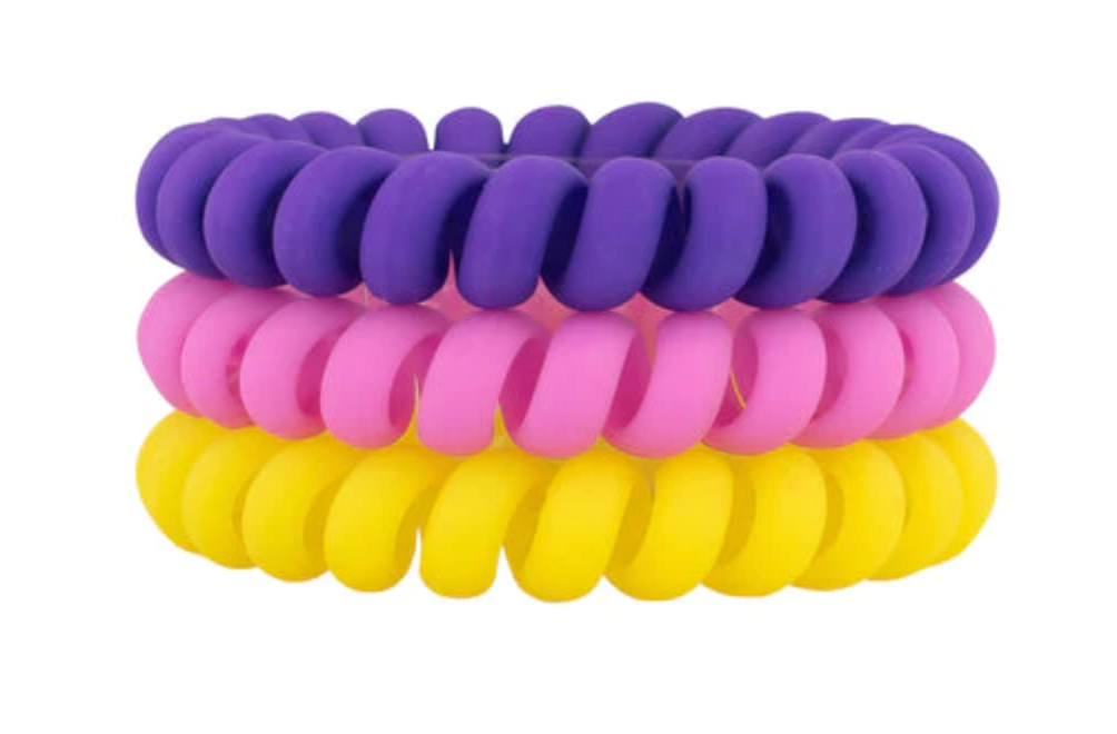Flower Power Matte Set : Hotline Hair Ties