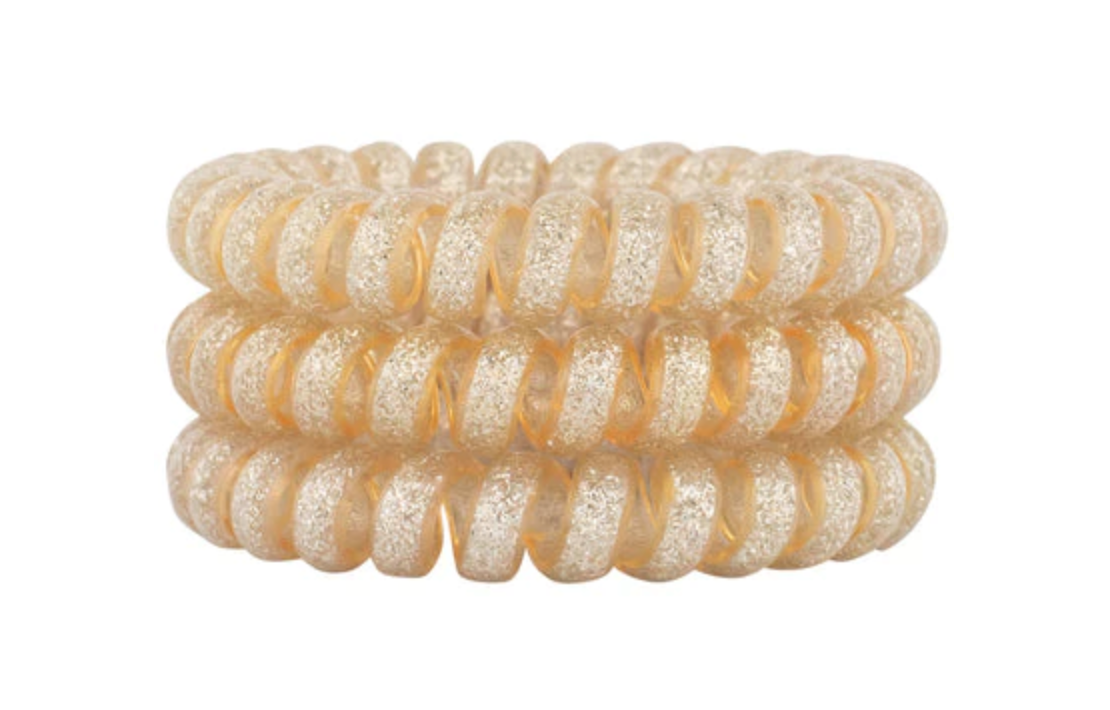 Champagne Glitter Set : Hotline Hair Ties