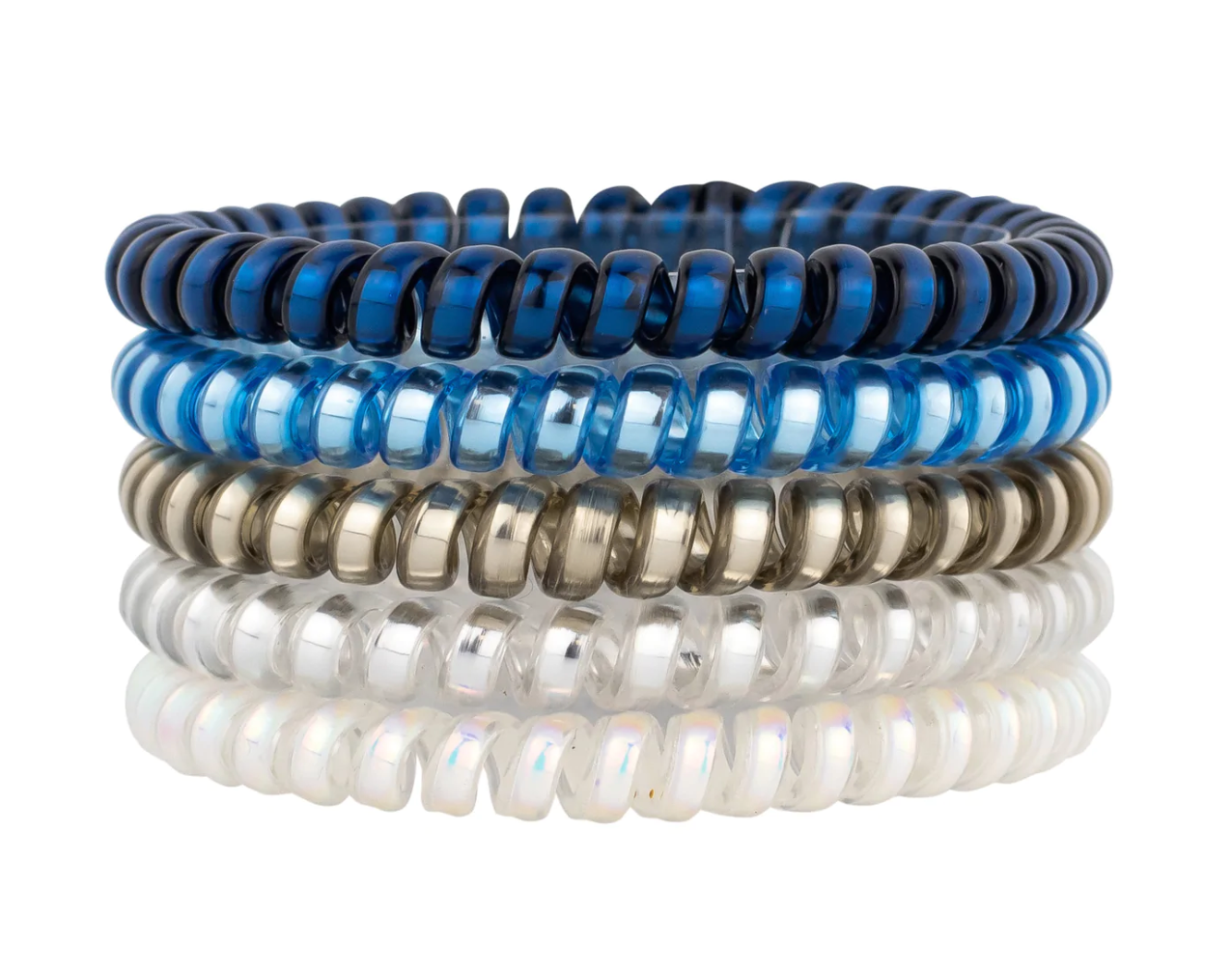 Blue Jean Skinny Set : Hotline Hair Ties