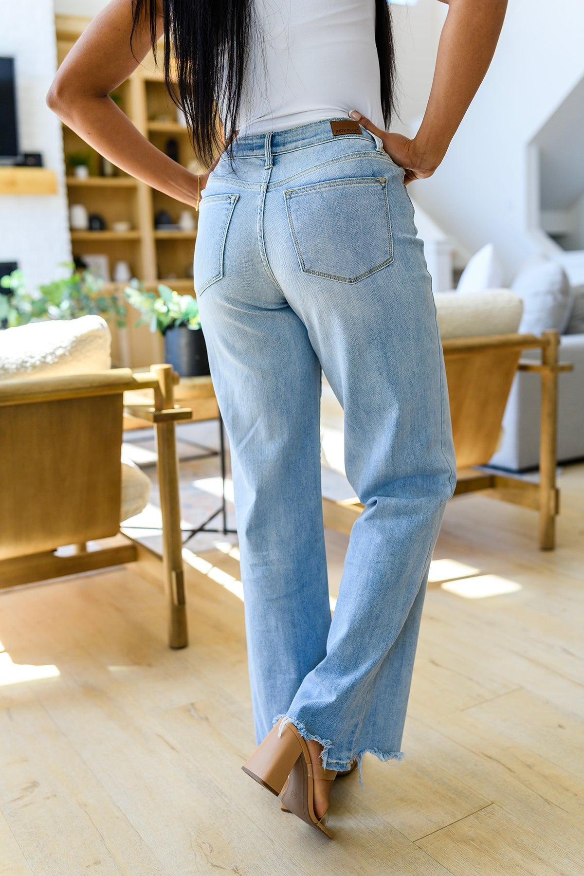Tate High Rise Straight Judy Blue Jeans