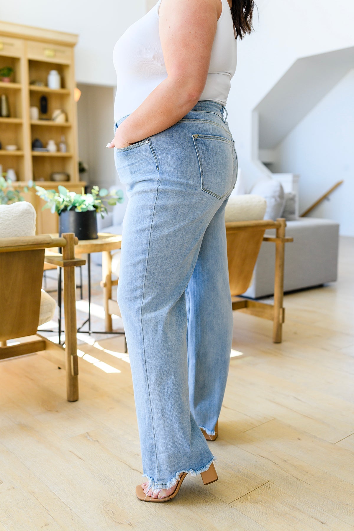 Tate High Rise Straight Judy Blue Jeans