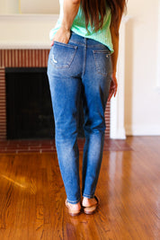 High Rise Everyday Dark Denim Slim Fit Judy Blue Jeans