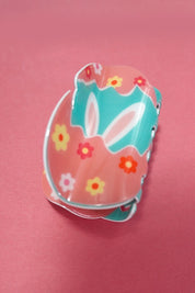 Easter Egg Bunny Hair Claw Clip