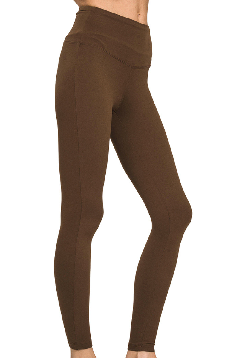 Smooth Moves Leggings in Brown