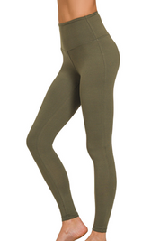 Smooth Moves Leggings in Olive