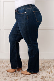 High Rise Classic Straight Judy Blue Jeans