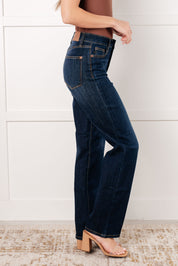 High Rise Classic Straight Judy Blue Jeans