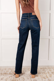 High Rise Classic Straight Judy Blue Jeans