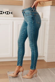 High Rise Thermal Skinny Judy Blue Jean