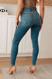 High Rise Thermal Skinny Judy Blue Jean