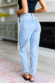 High Rise Vintage Denim Judy Blue Jogger