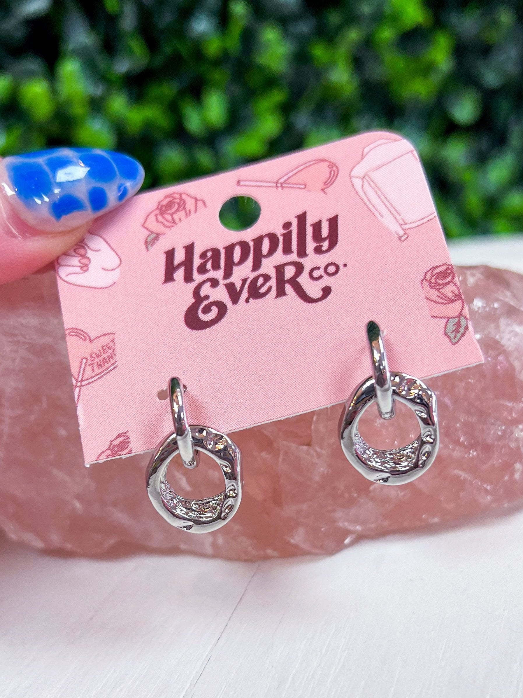 Heather Earrings - Silver  *Final Sale*