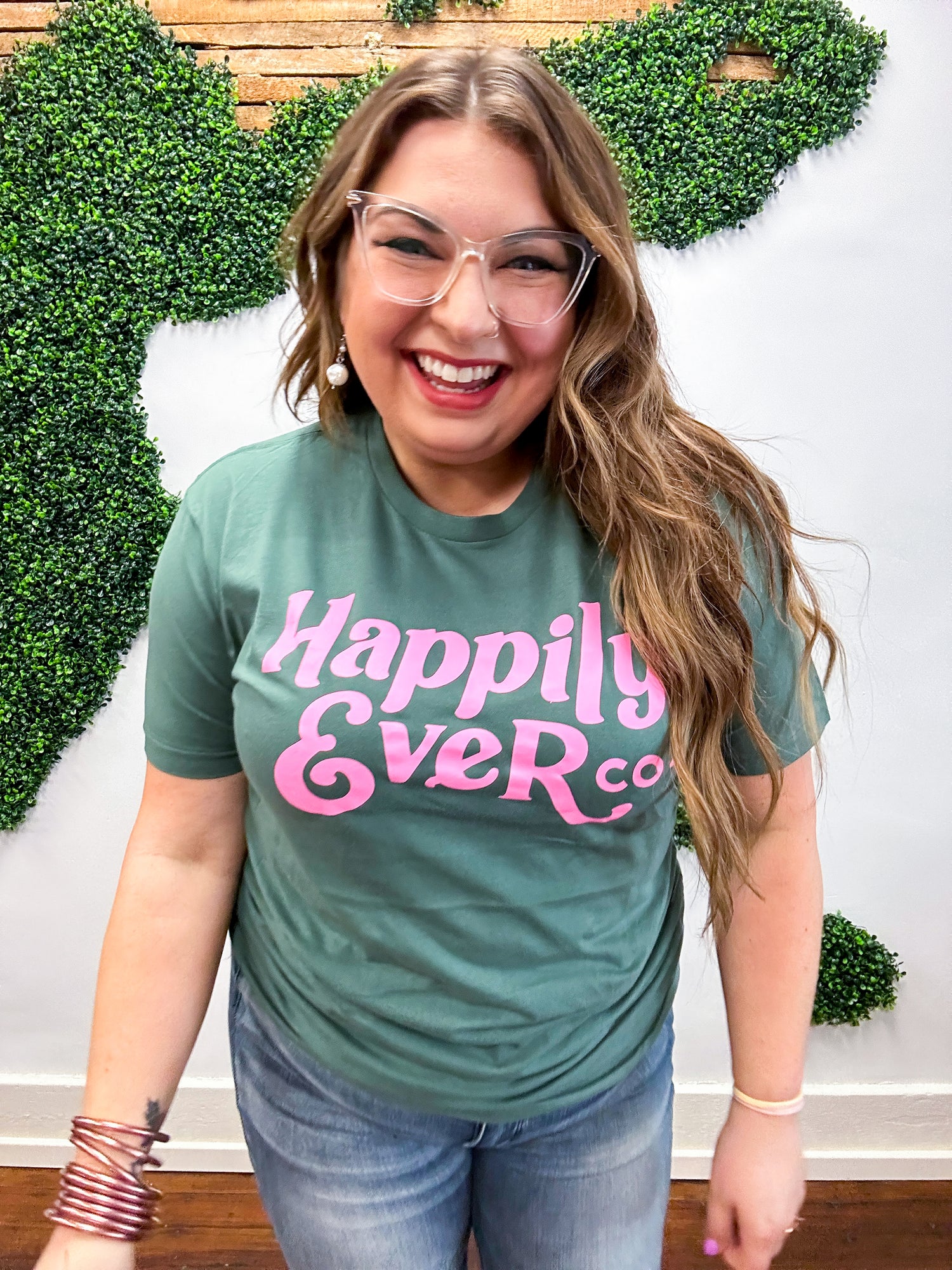 Happily Ever Co. Bubble Gum Graphic Tee