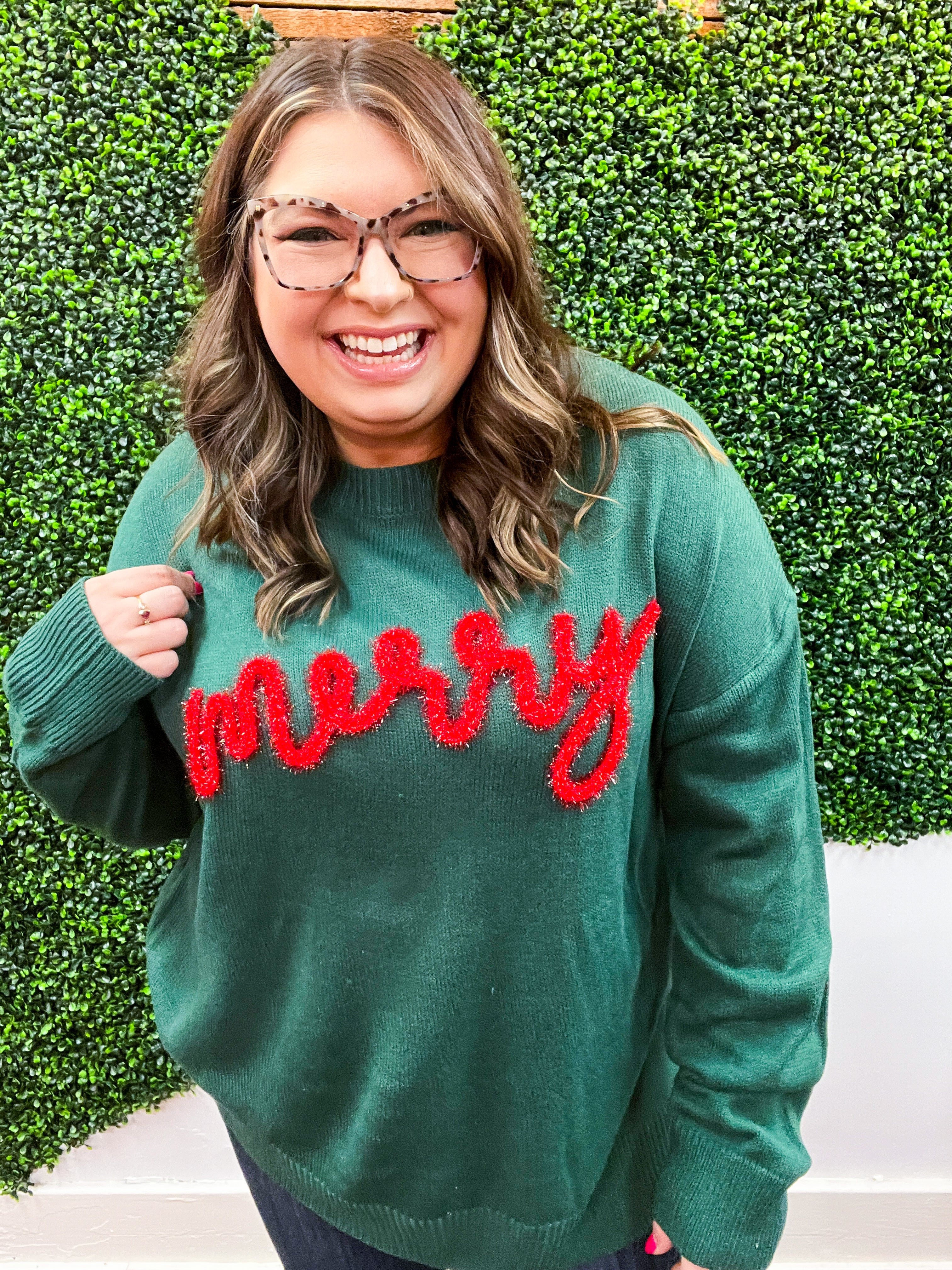 Merry & Bright Lurex Sweater