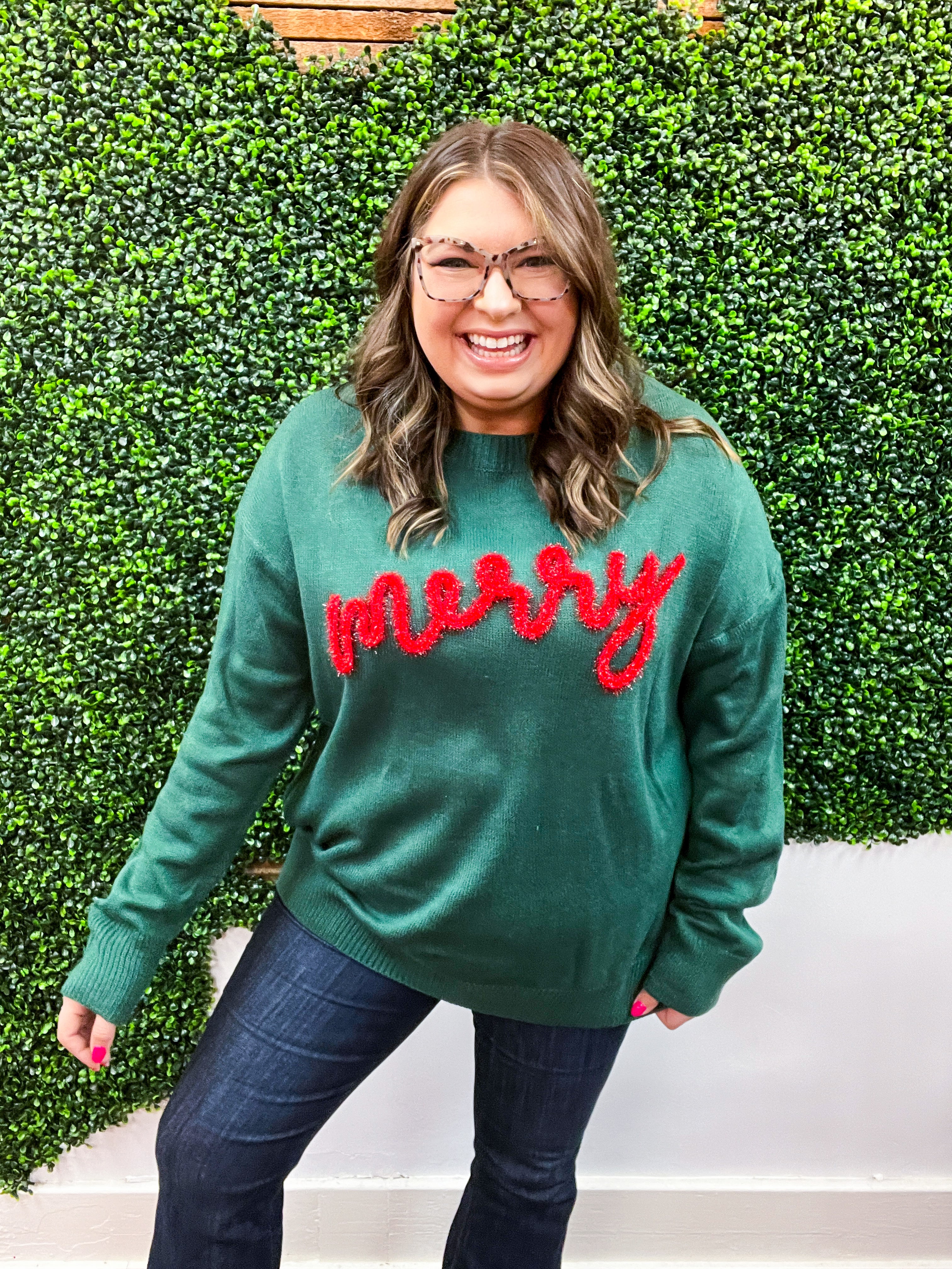Merry & Bright Lurex Sweater