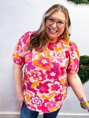 Floral Frenzy Blouse