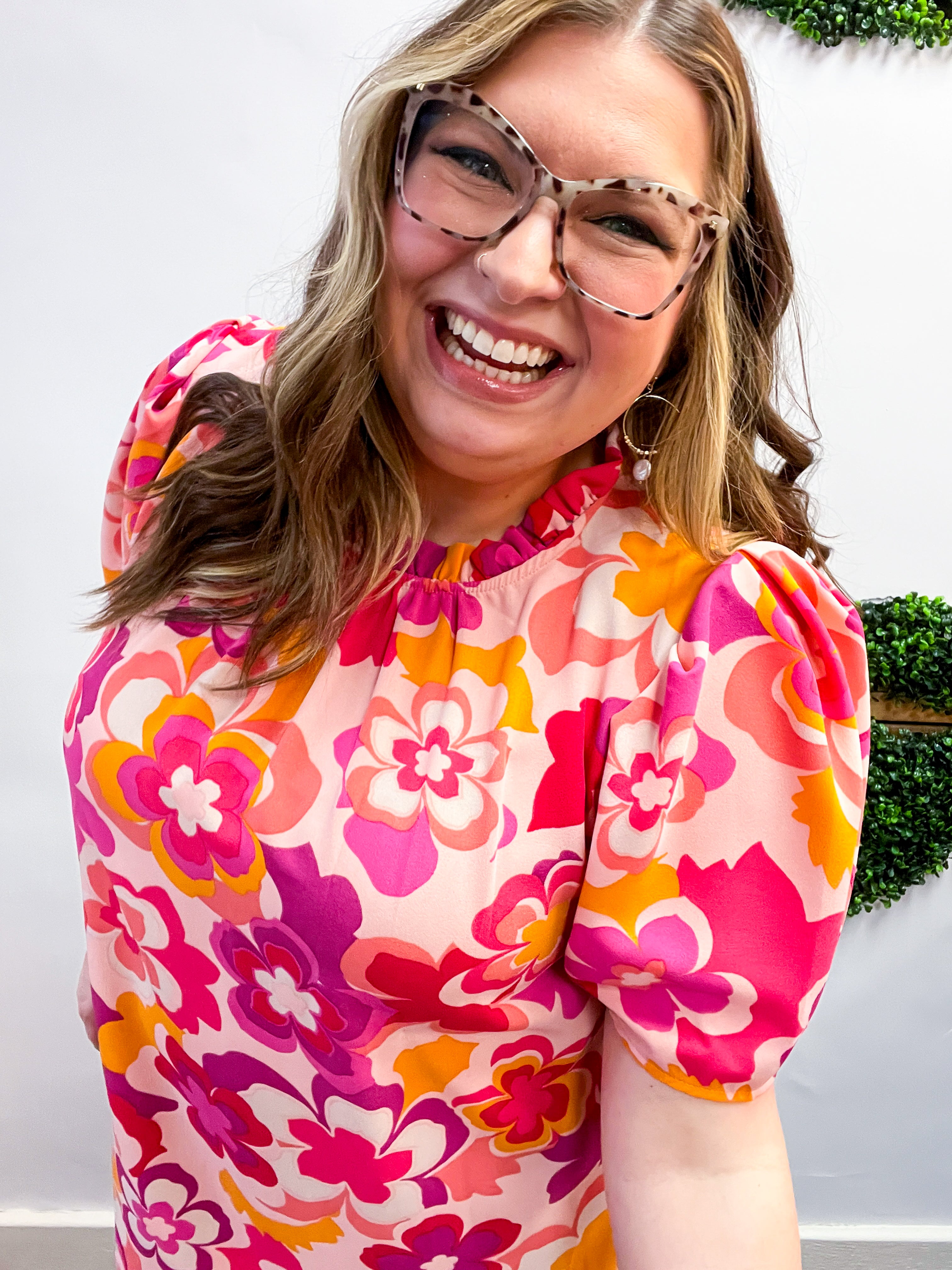 Floral Frenzy Blouse