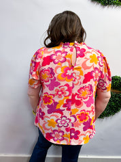 Floral Frenzy Blouse