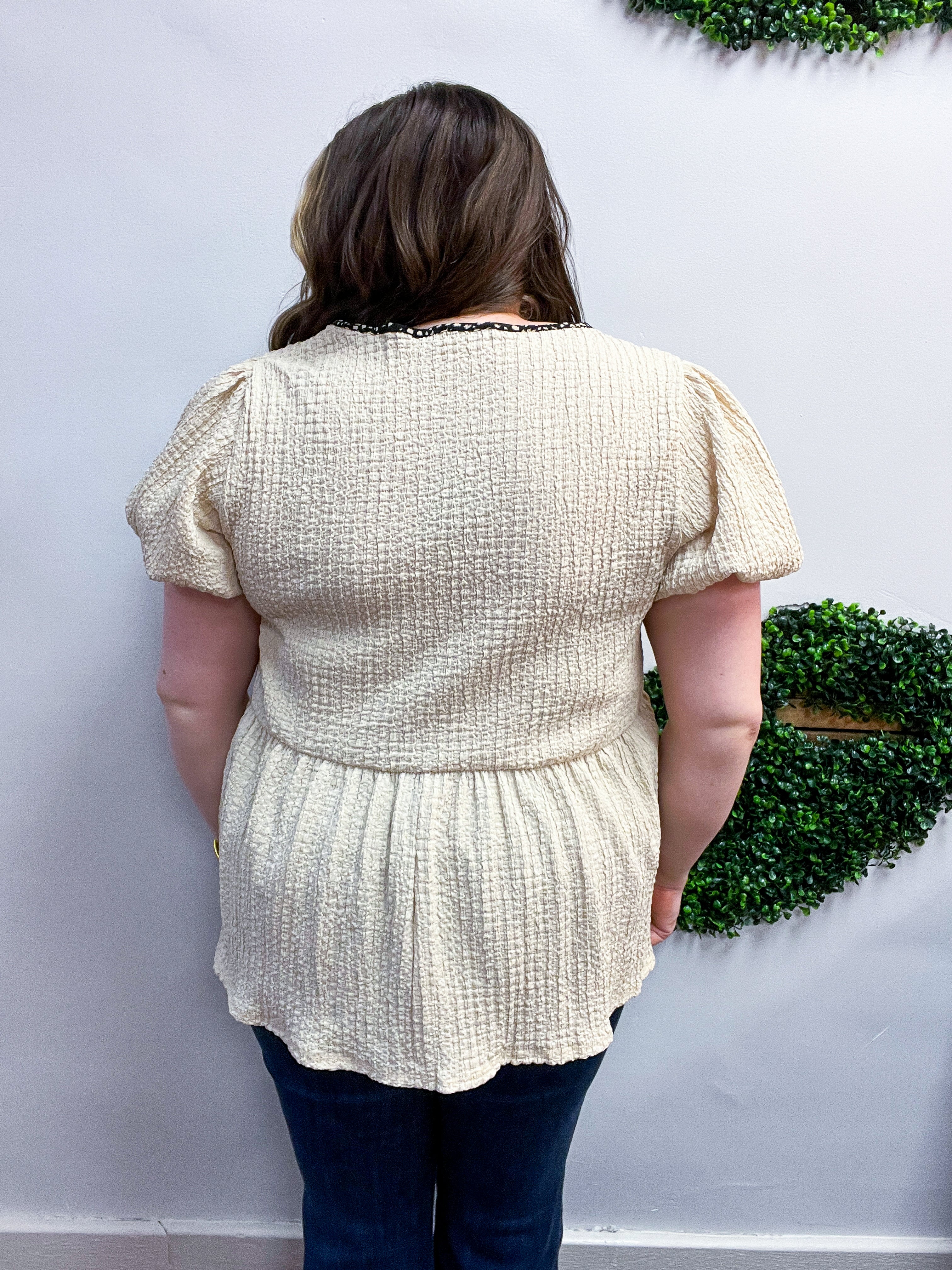 Morning Dew Tie Blouse