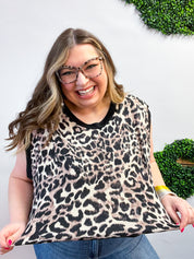 Leopard Luxe Sleeveless Top