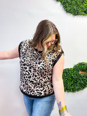 Leopard Luxe Sleeveless Top