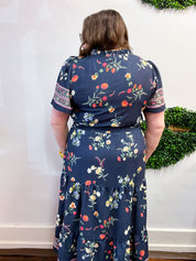 Prairie Blossom Tiered Maxi Dress