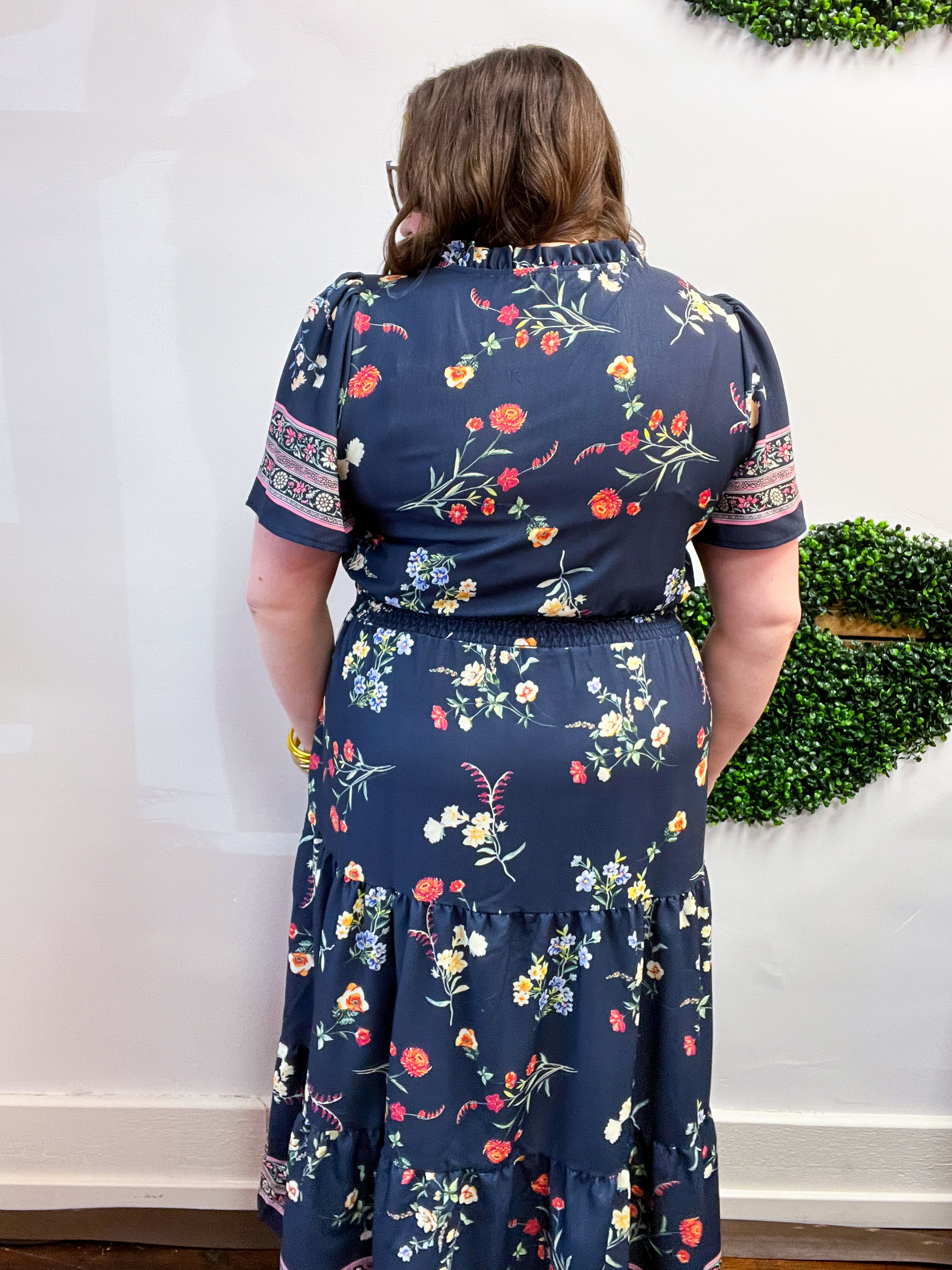 Prairie Blossom Tiered Maxi Dress