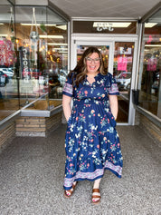 Prairie Blossom Tiered Maxi Dress
