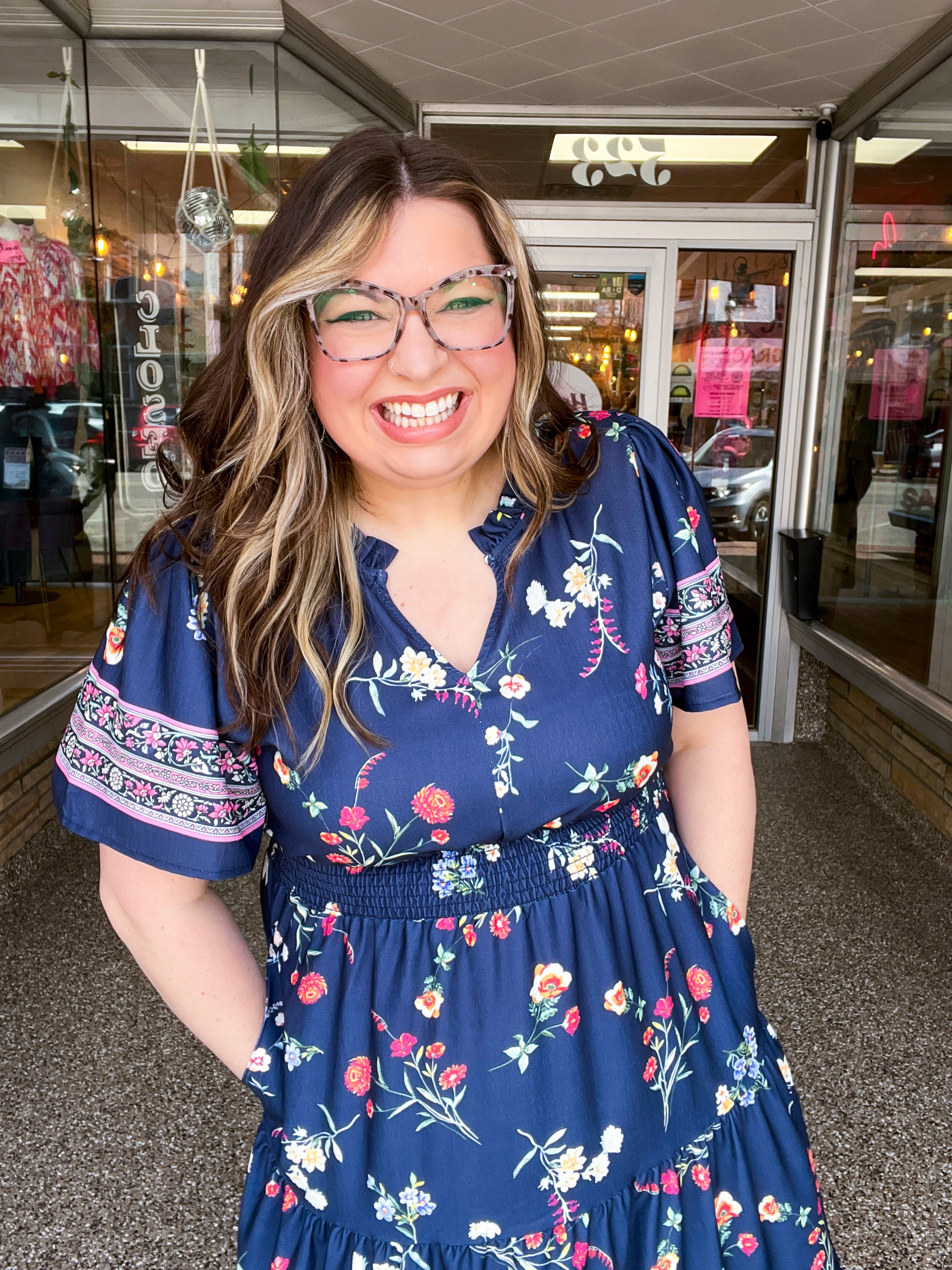 Prairie Blossom Tiered Maxi Dress