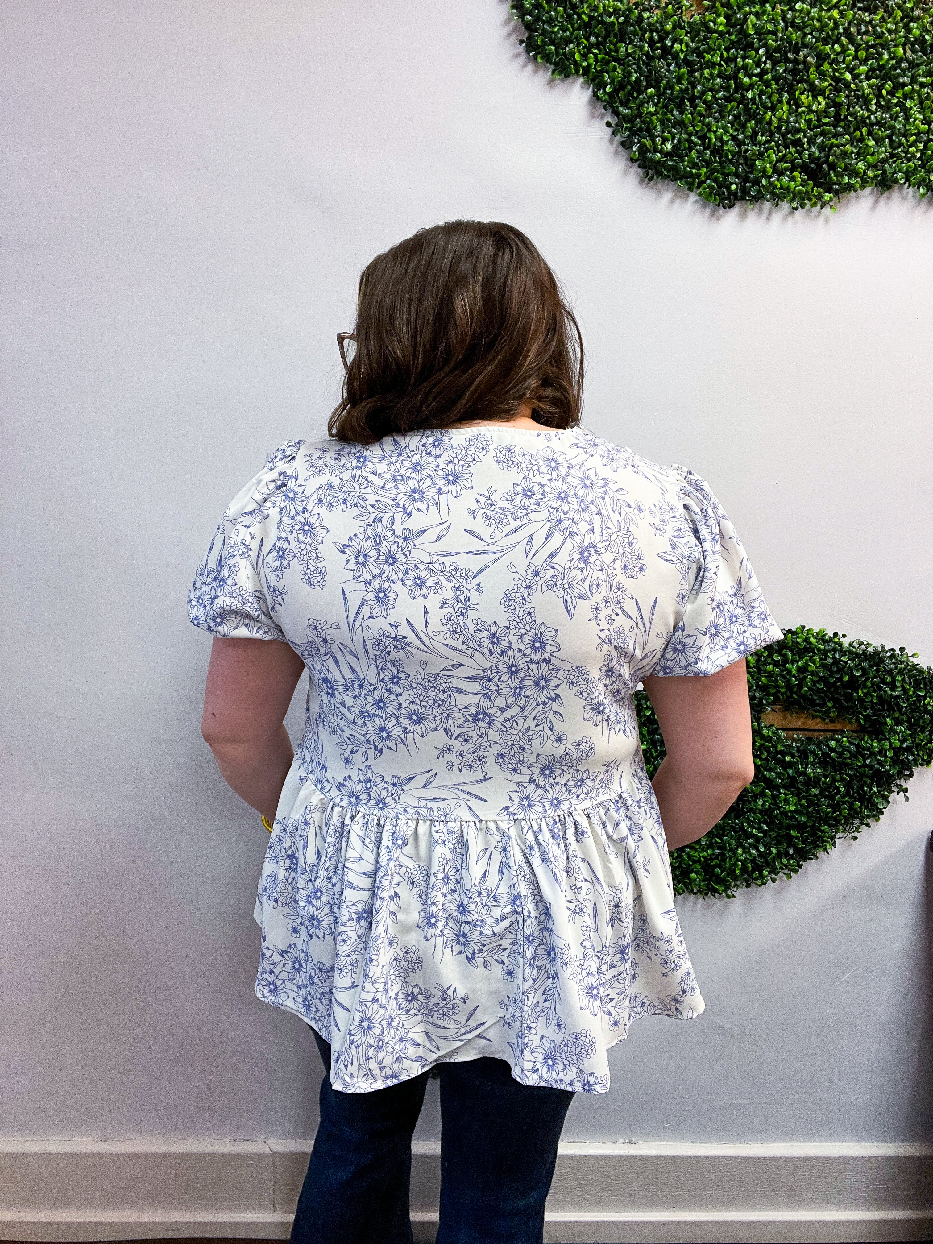 Lavender Breeze Tie Blouse