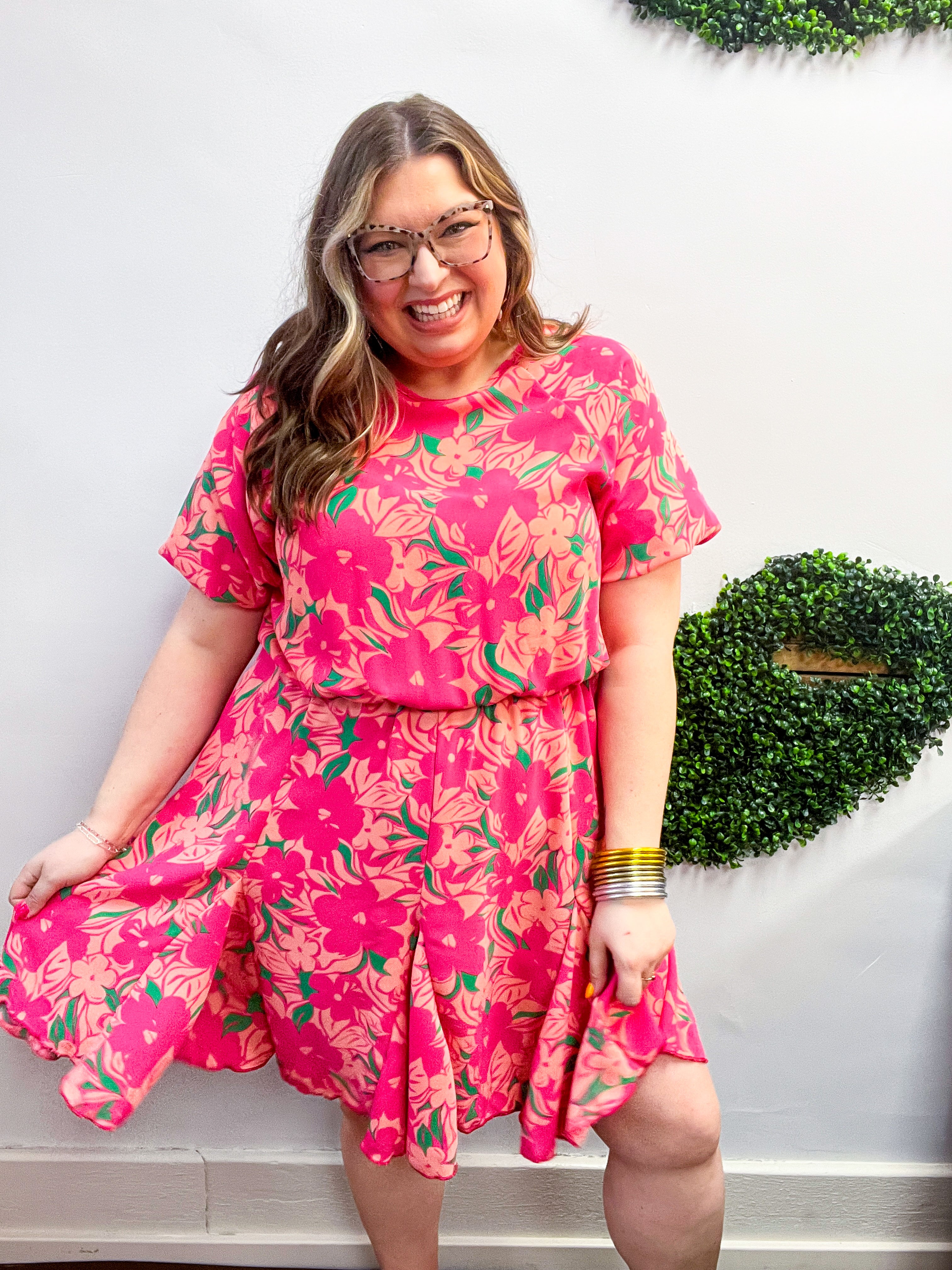 Fresh Fleur Twirl Dress