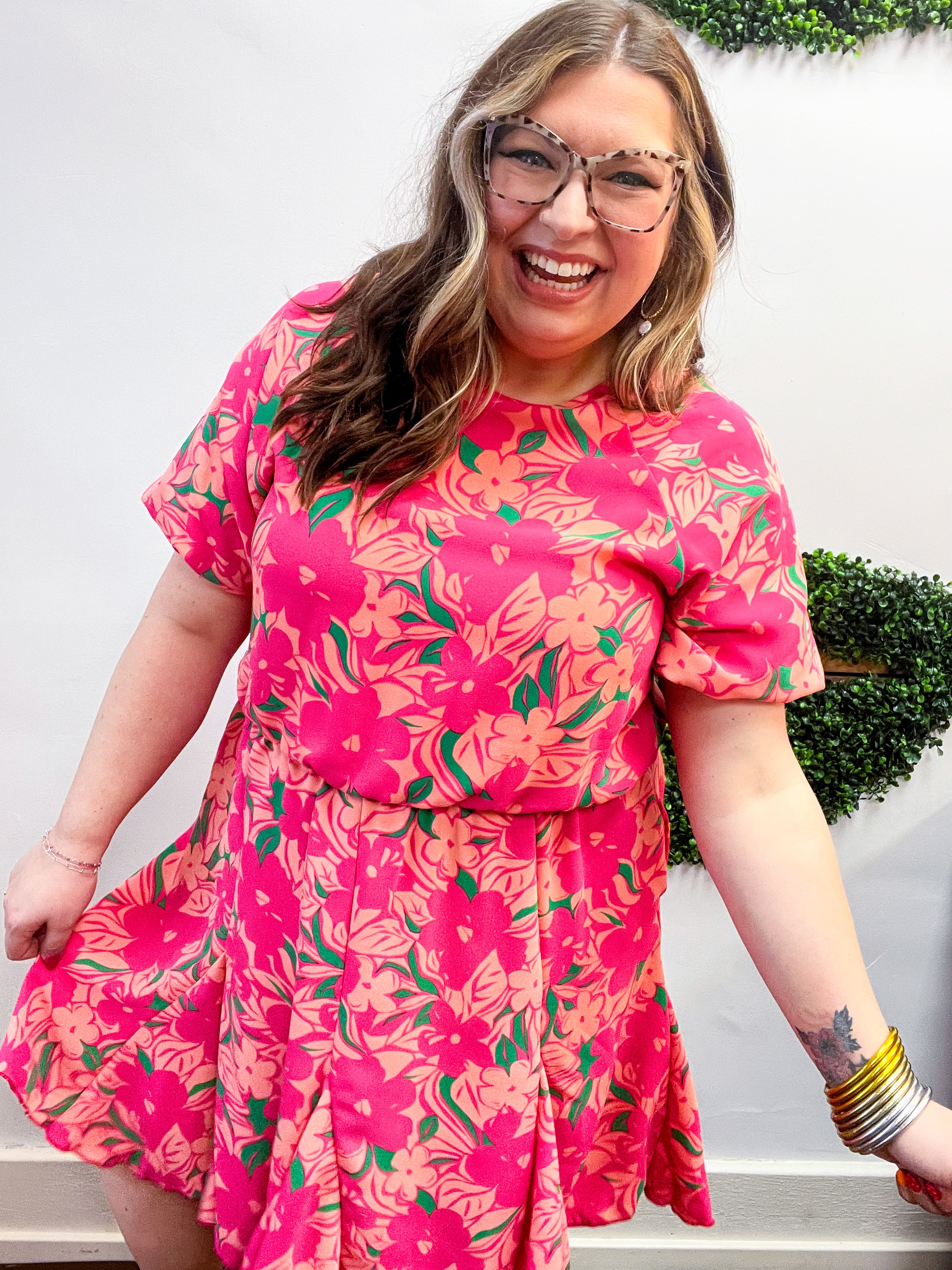 Fresh Fleur Twirl Dress
