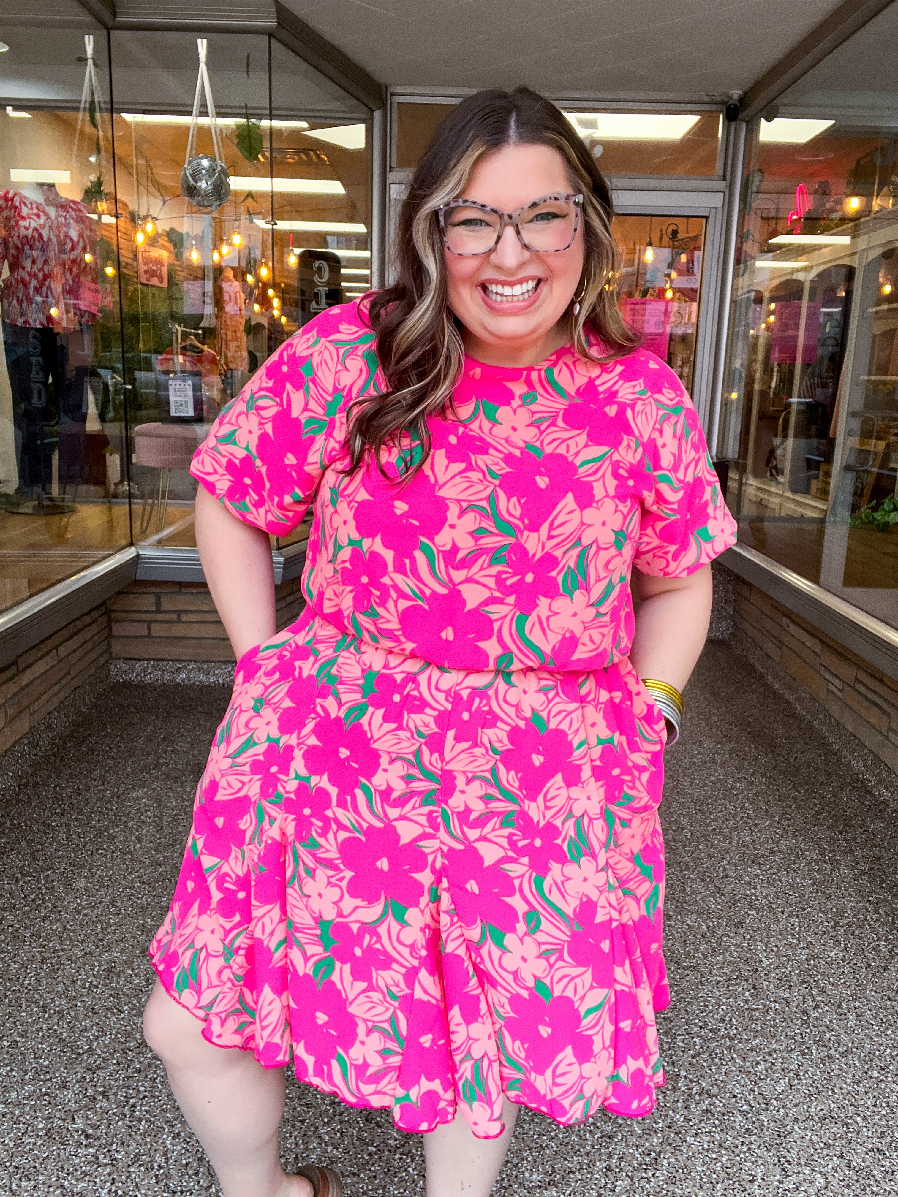 Fresh Fleur Twirl Dress
