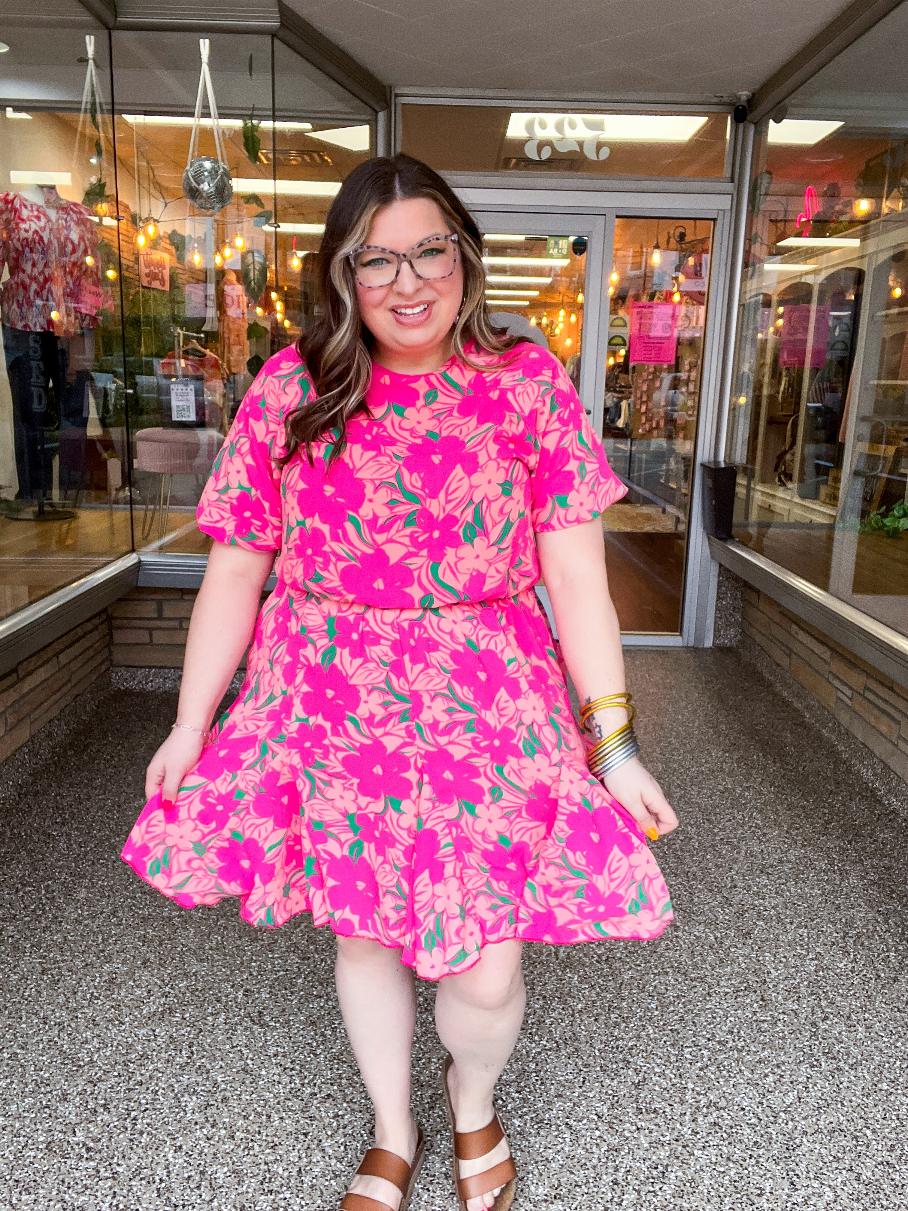 Fresh Fleur Twirl Dress