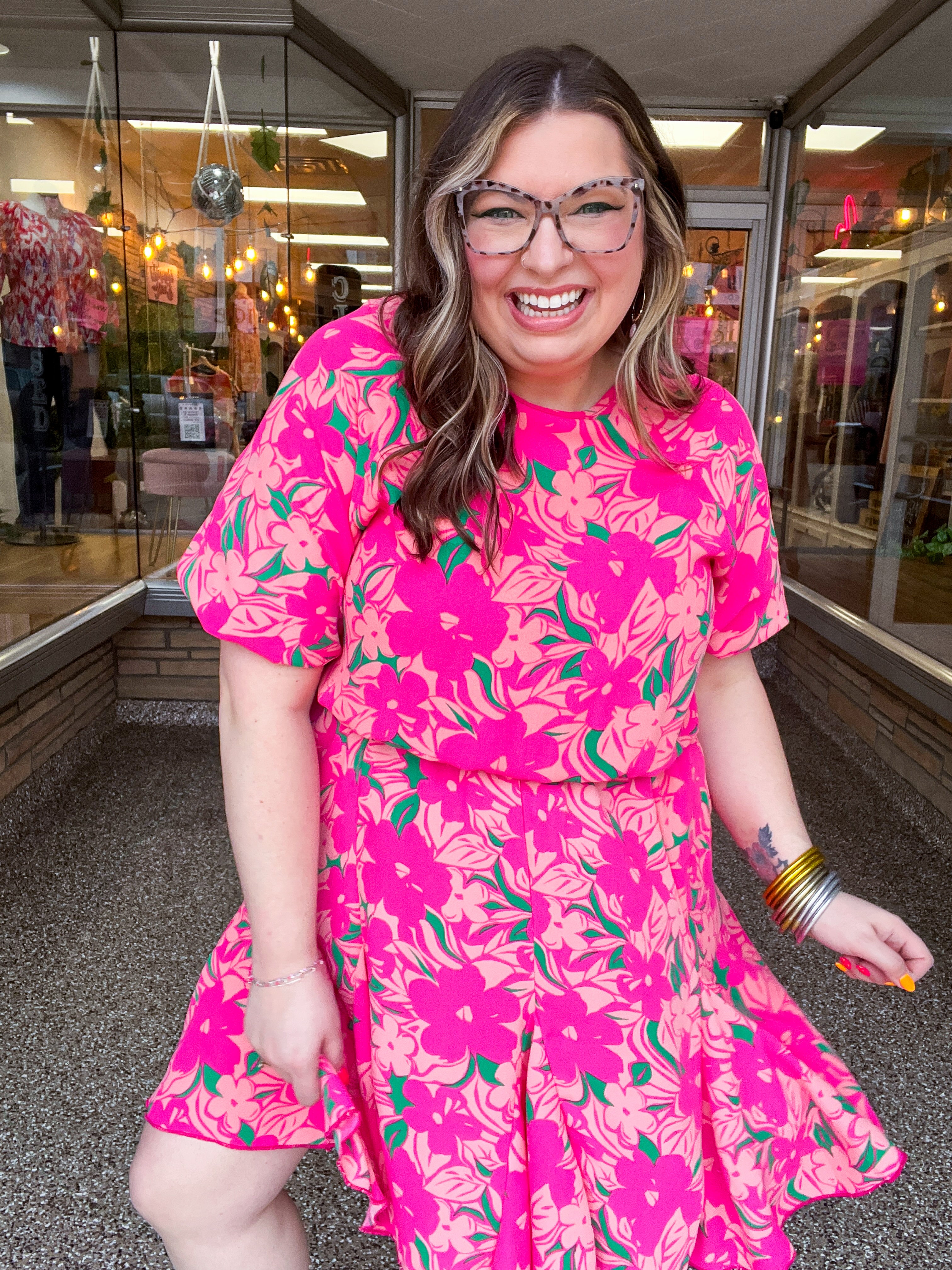 Fresh Fleur Twirl Dress