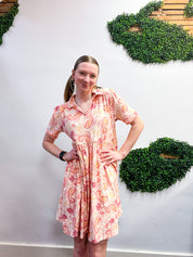 Sweet Paisley Dream Dress in Blush