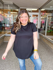 Butter Soft Bliss Tee in Black