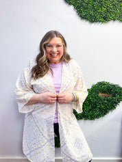 Country Charm Kimono in Natural