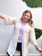 Country Charm Kimono in Natural