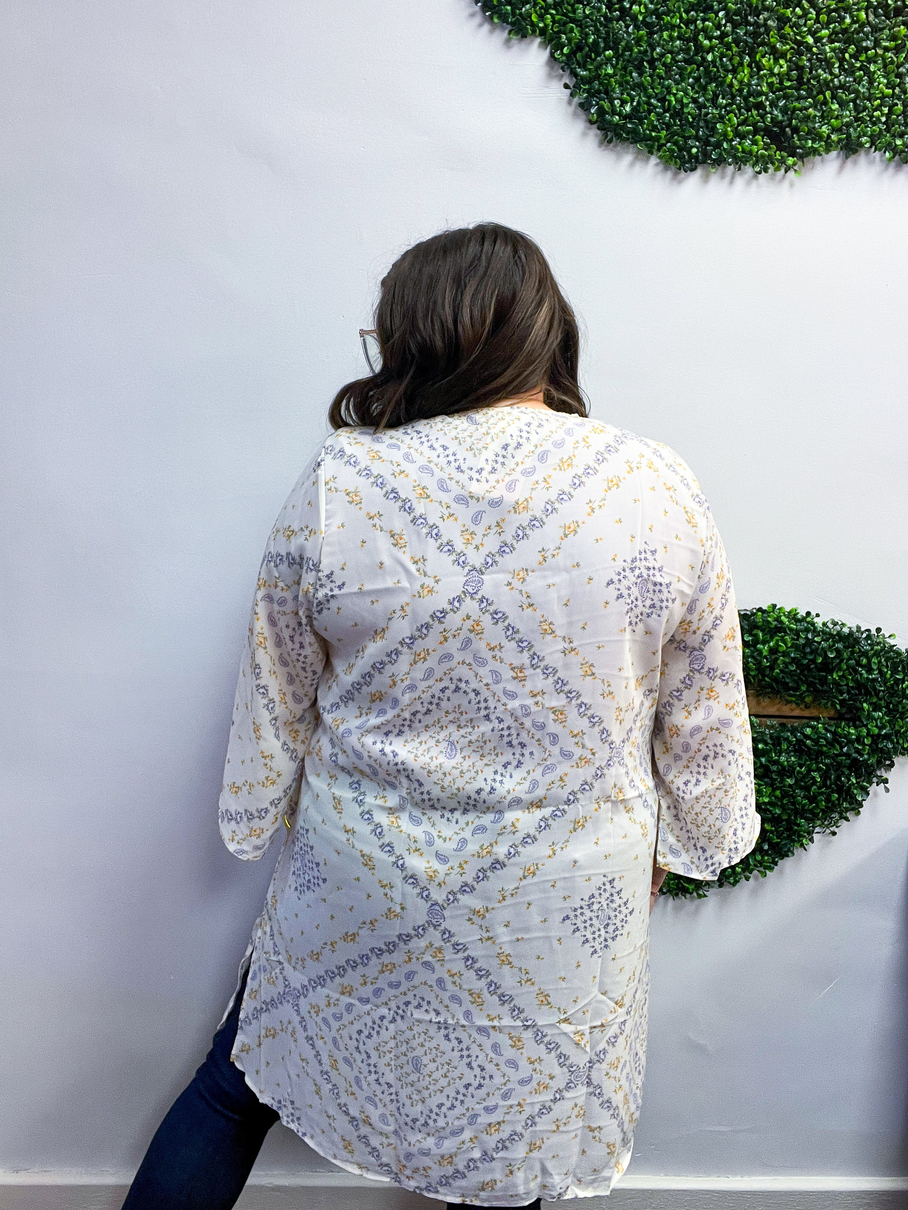 Country Charm Kimono in Natural